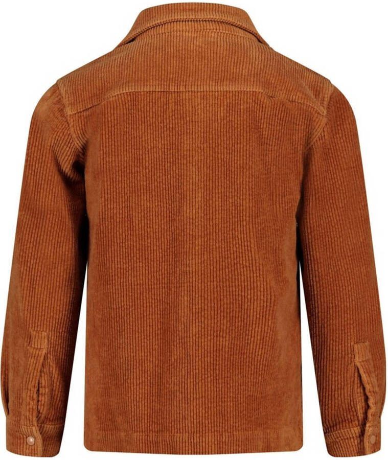 Sturdy corduroy overshirt bruin - Foto 2