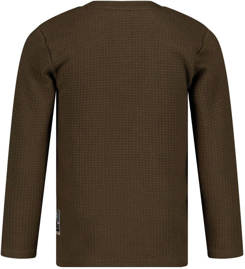 Sturdy longsleeve Rock the Earth donkergroen - Foto 2