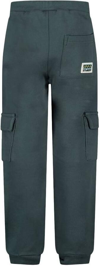 Sturdy loose fit cargobroek donkerblauw Jongens Sweat Effen
