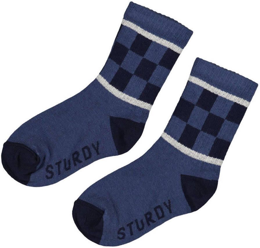 Sturdy sokken Rock the Earth blauw