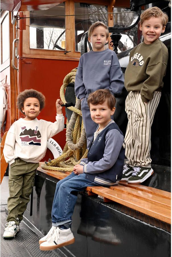 Sturdy sweater Rock the Earth blauw - Foto 2