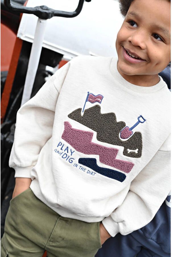 Sturdy sweater Rock the Earth offwhite - Foto 3