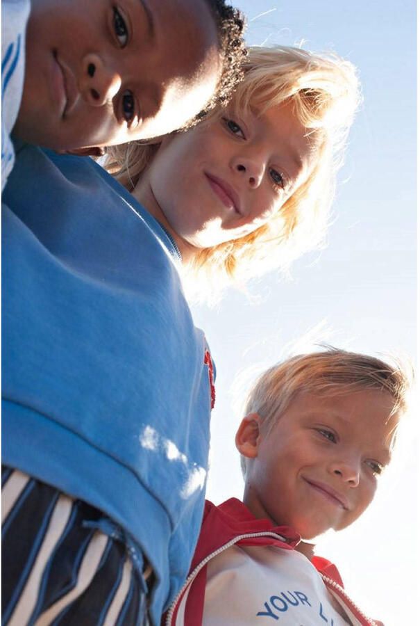 Sturdy sweater Run the Day blauw - Foto 2
