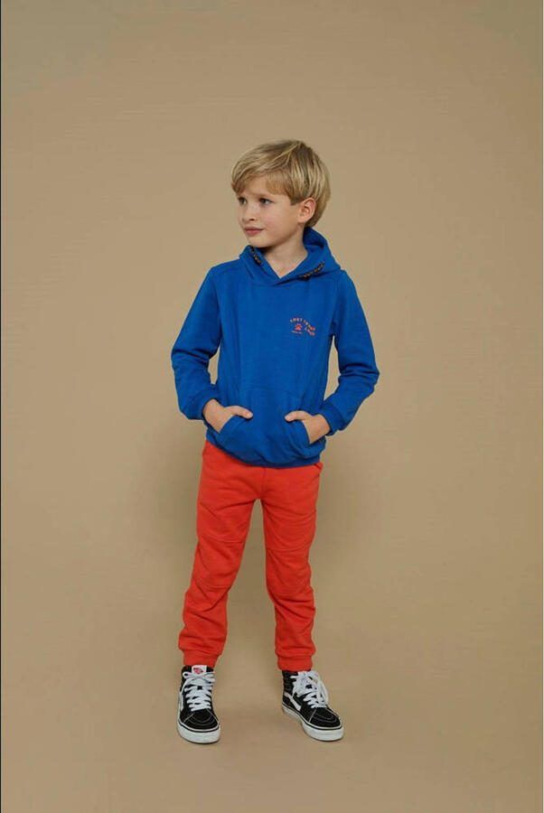 Sturdy hoodie blauw Chasing trails