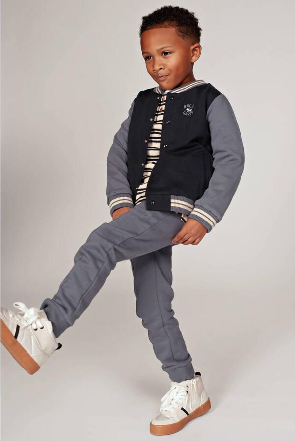 Sturdy sweatpants Rock the Earth blauw