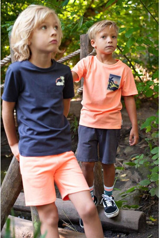 Sturdy sweatshort Lagoon Legends neon oranje - Foto 3