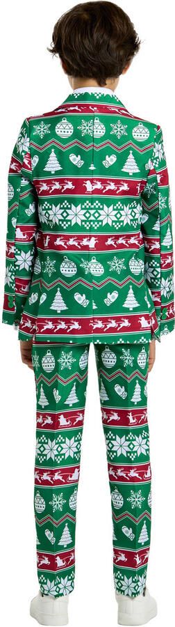 Suitmeister kostuum Christmas Green Nordic Pak Jongens - Foto 3