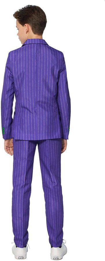 Suitmeister kostuum The Joker™ paars wit Jongens Polyester Reverskraag 122 140 - Foto 2