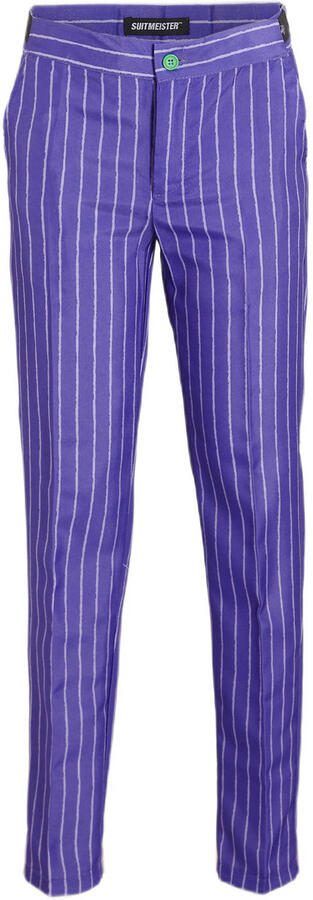 Suitmeister kostuum The Joker™ paars wit Jongens Polyester Reverskraag 122 140 - Foto 3