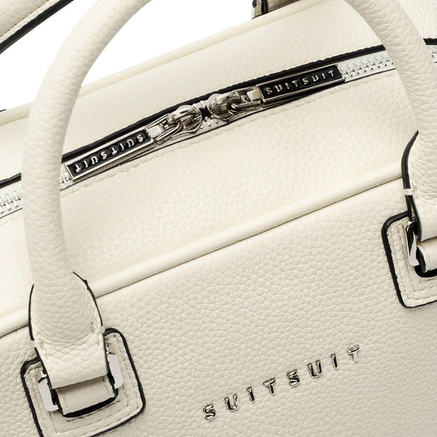 SUITSUIT leren handtas Fabulous Fifties wit - Foto 2