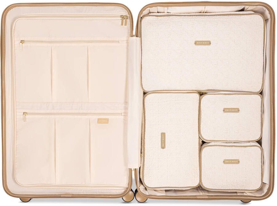 SUITSUIT packing cubes Fusion 76 cm. Sloppy Cotton (set van 4)