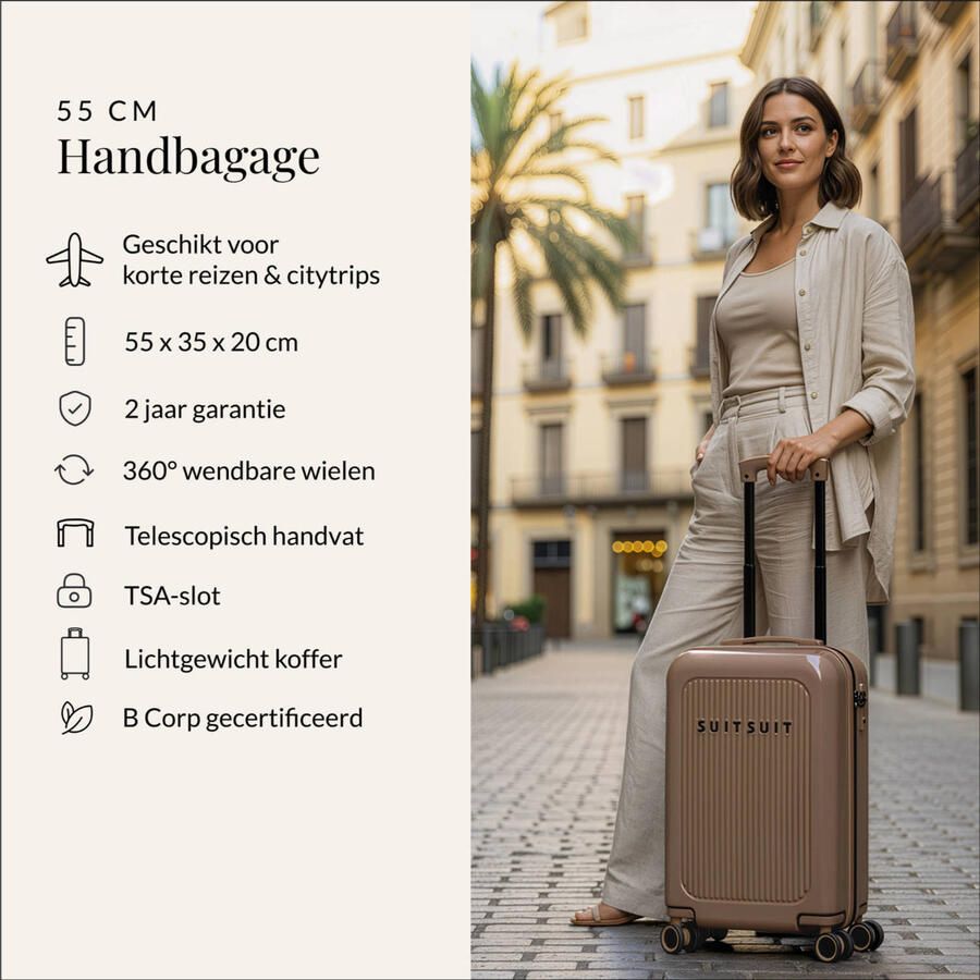 SUITSUIT trolley Caretta 55 cm. Ginger Snap - Foto 2