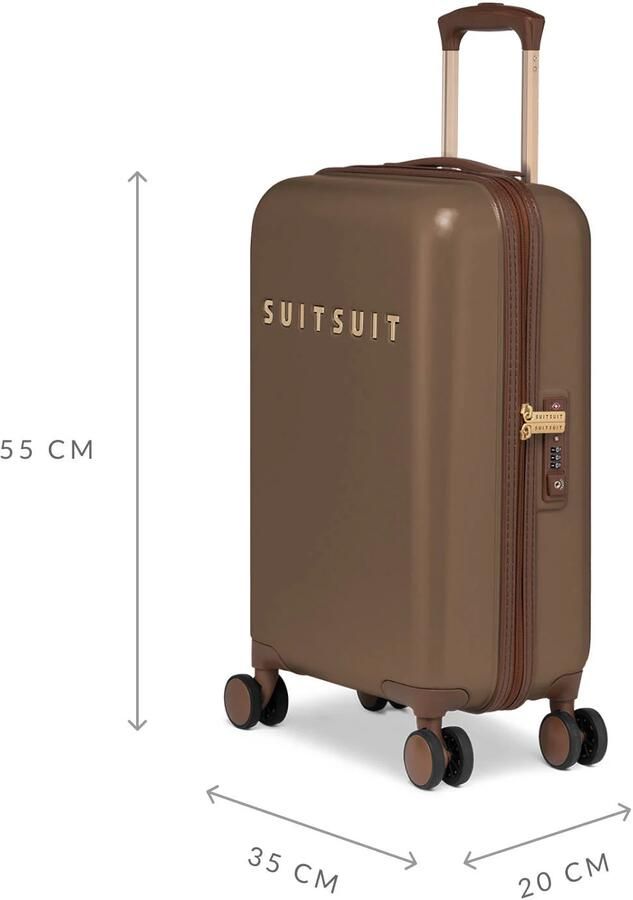 SUITSUIT trolley Fab Seventies 55 cm. Cocoa Brown - Foto 3