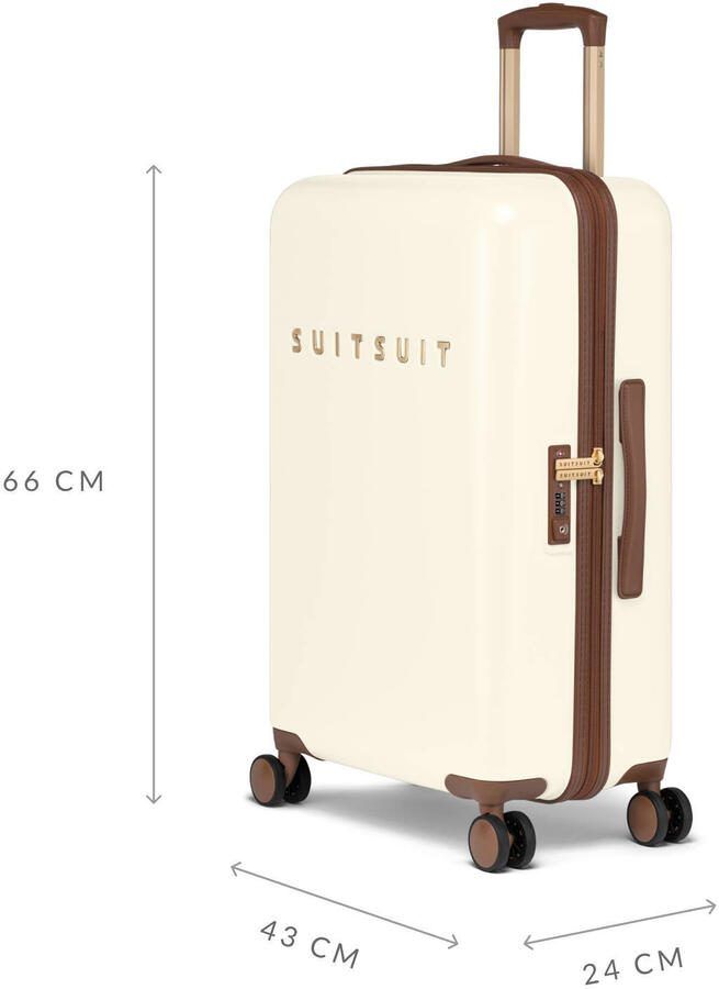 SUITSUIT trolley Fab Seventies 66 cm. Antique White - Foto 3