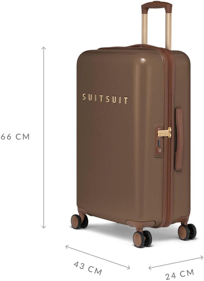 SUITSUIT trolley Fab Seventies 66 cm. Cocoa Brown - Foto 3