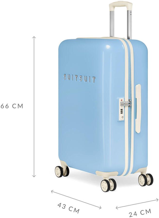 SUITSUIT trolley Fabulous Fifties 66 cm. Chambray Blue - Foto 3