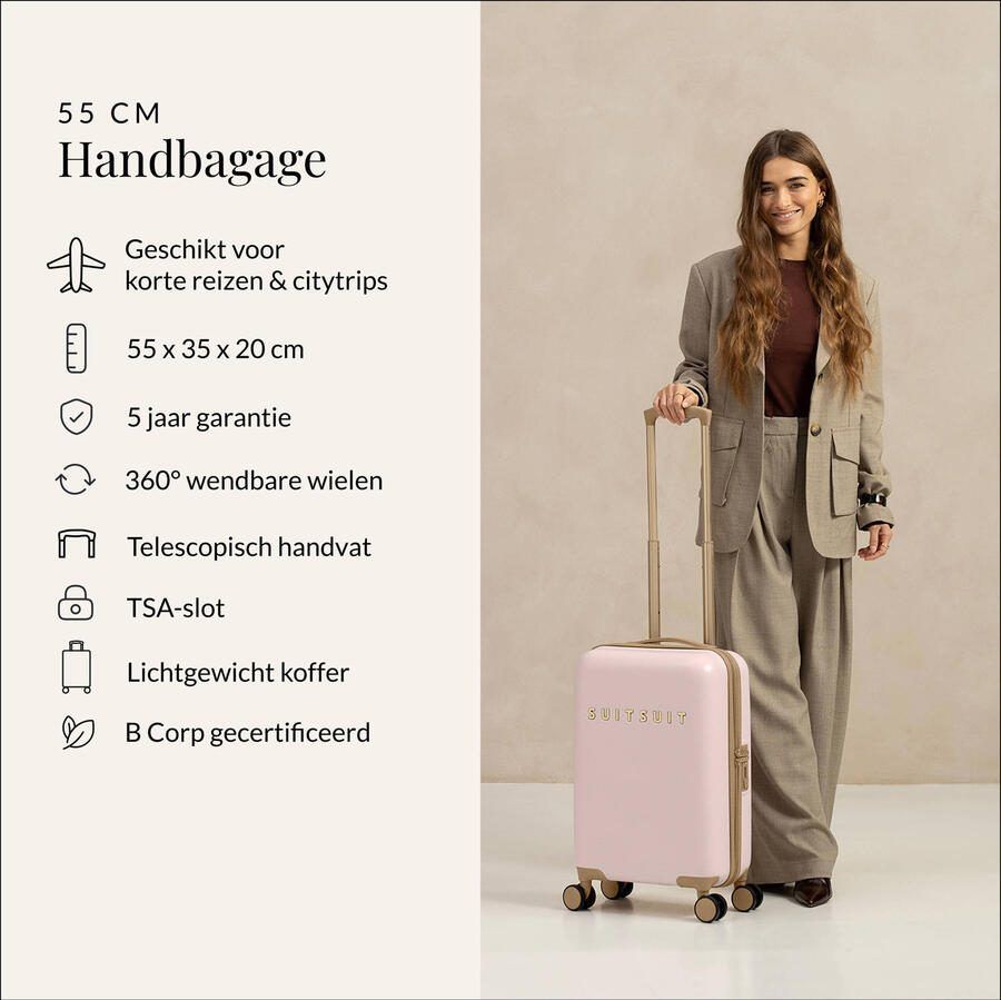 SUITSUIT trolley Fusion 55 cm. Rose Pearl - Foto 2