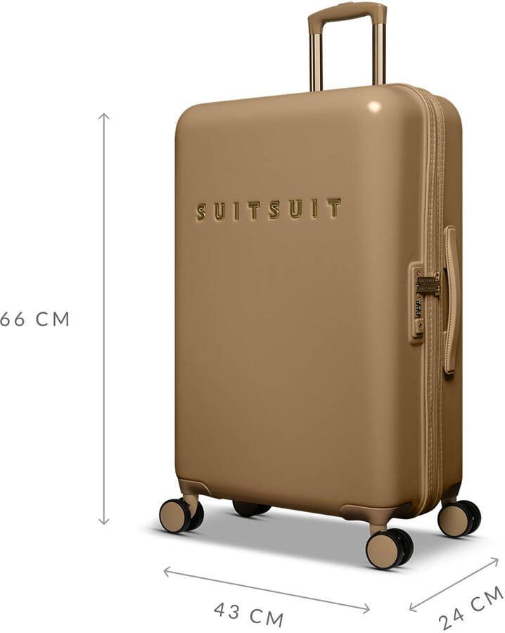 SUITSUIT trolley Fusion 66 cm. Iced Coffee