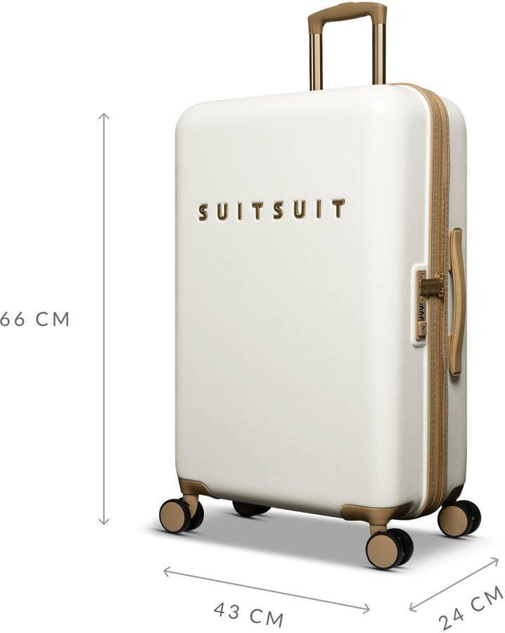 SUITSUIT trolley Fusion 66 cm. White Swan - Foto 2