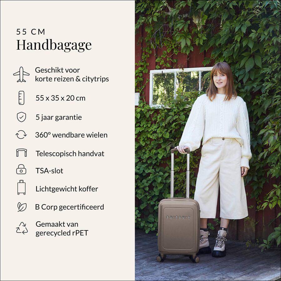 SUITSUIT trolley Natura 55 cm. Plaza Taupe - Foto 2