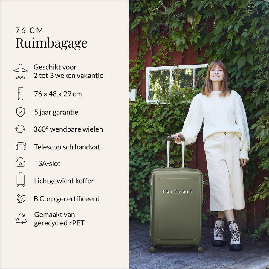 SUITSUIT trolley Natura 76 cm. Dark Olive - Foto 2