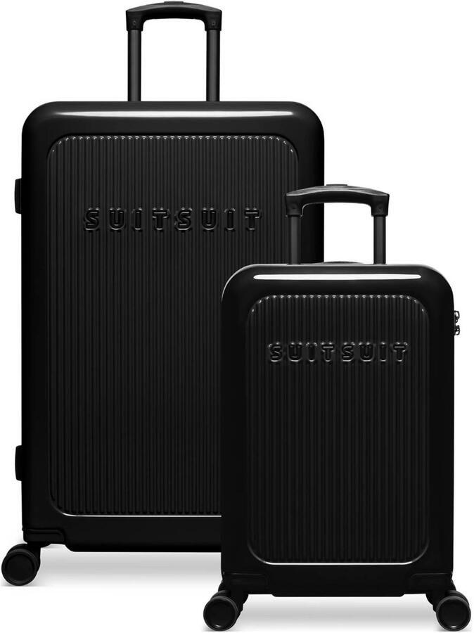 SUITSUIT trolley set Caretta Shadow Black (set van 2)