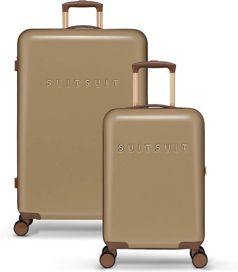 SUITSUIT trolley set Fab Seventies Cuban Sand (set van 2)