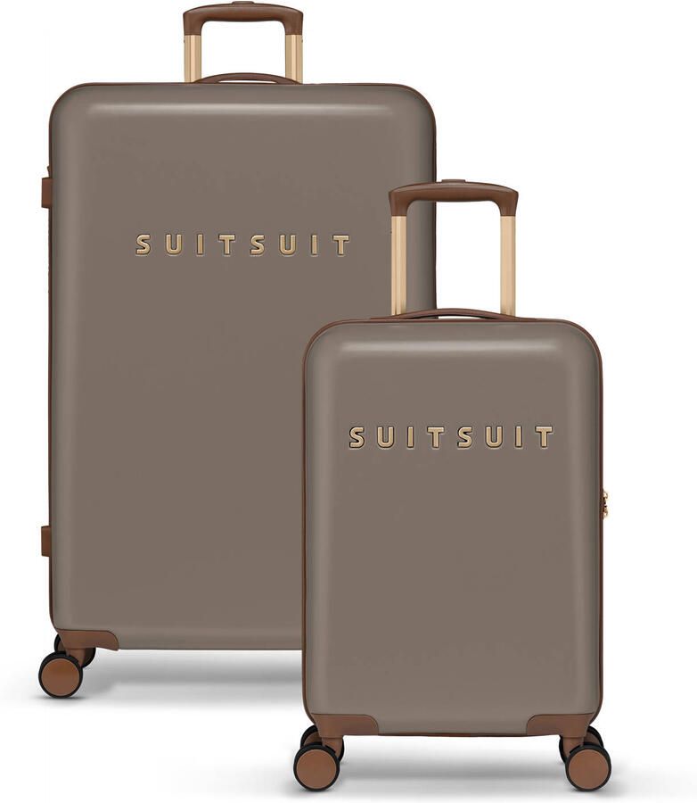 SUITSUIT trolley set Fab Seventies set van 2 Taupe