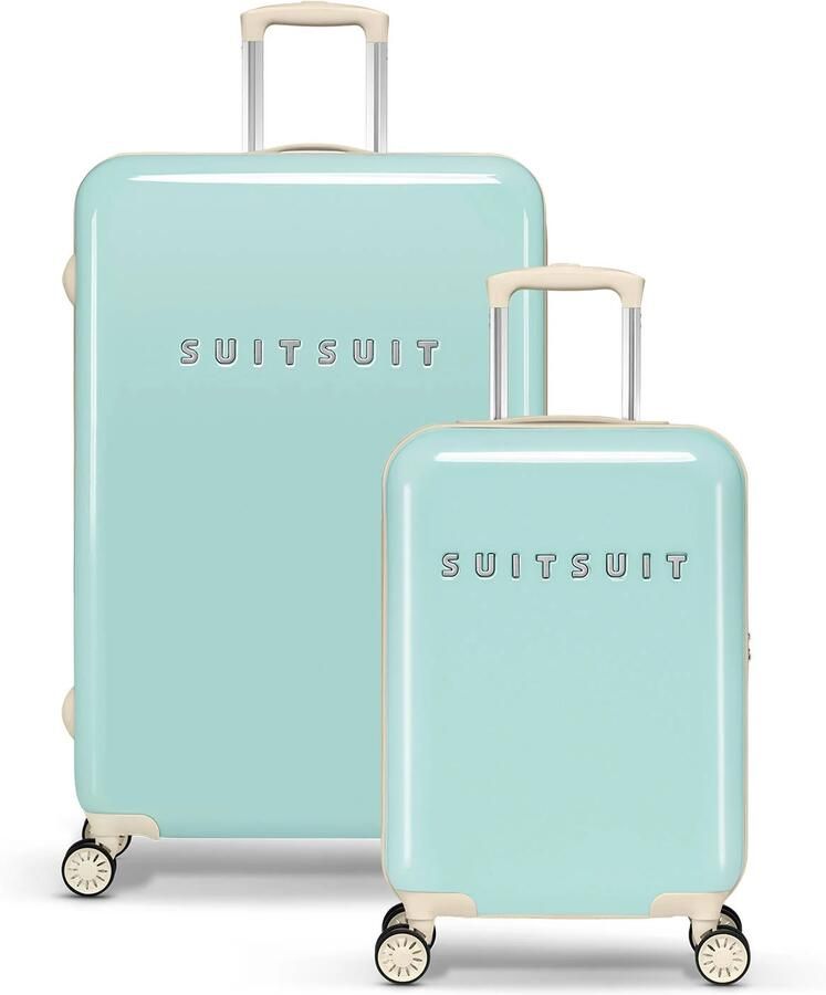 SUITSUIT trolley set Fabulous Fifties Luminous Mint (set van 2)
