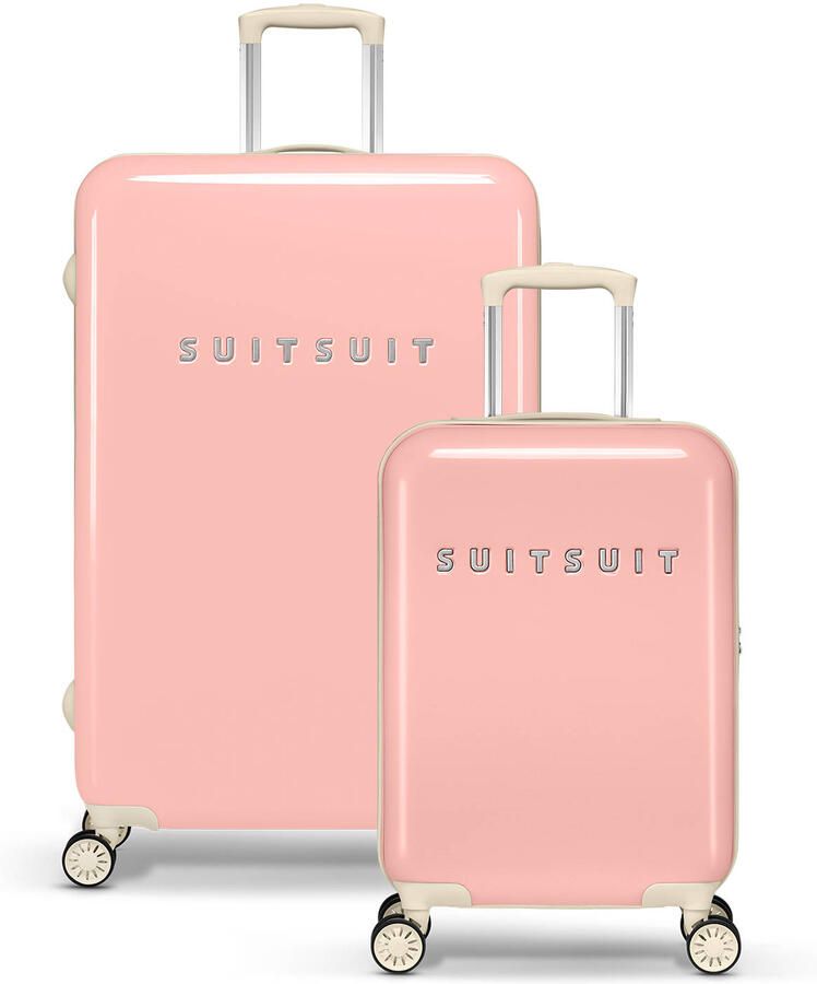 SUITSUIT trolley set Fabulous Fifties Papaya Peach (set van 2)