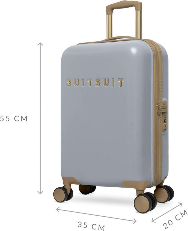 SUITSUIT trolley set Fusion FrostedÂ Grey (set van 2) - Foto 2