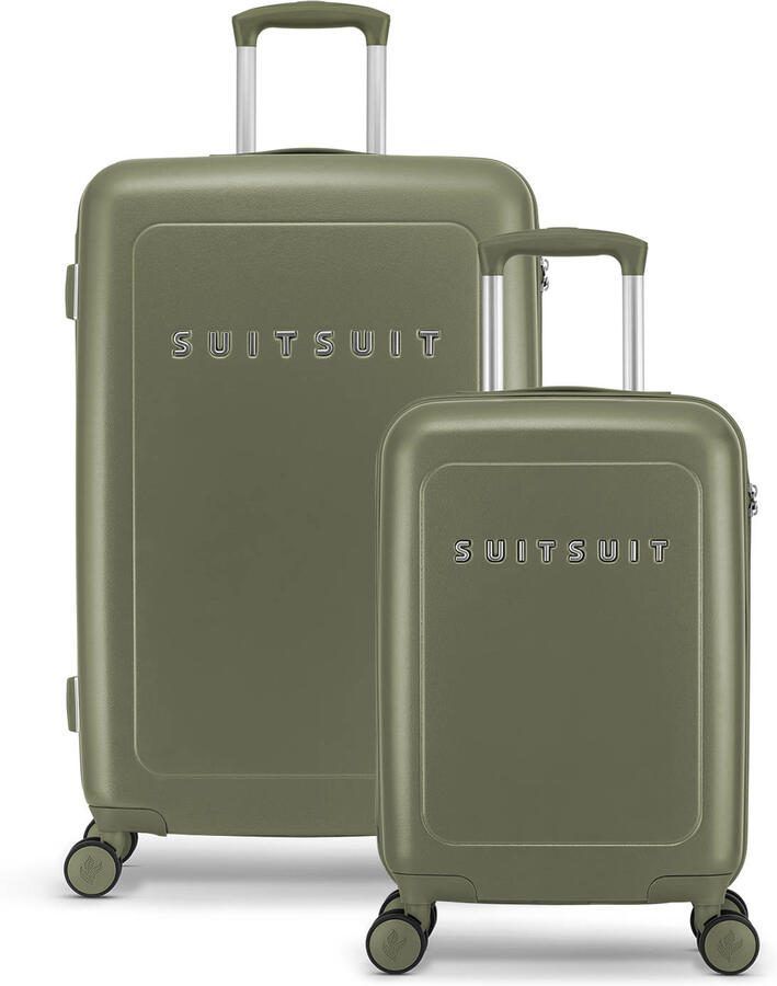 SUITSUIT trolley set Natura Dark Olive (set van 2)