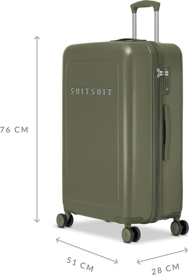 SUITSUIT trolley set Natura Dark Olive (set van 2) - Foto 3