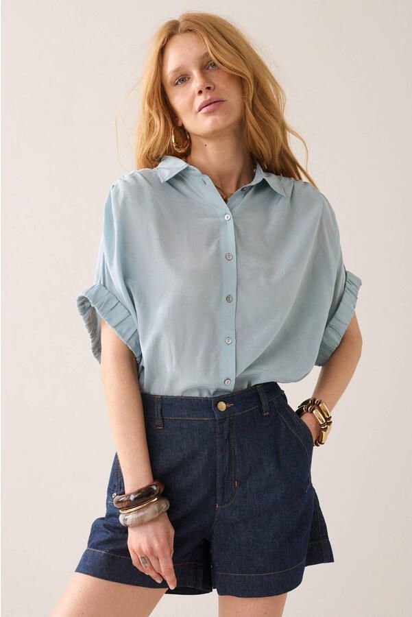 Summum blouse blauw