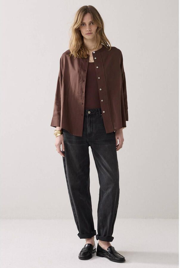 Summum blouse bruin
