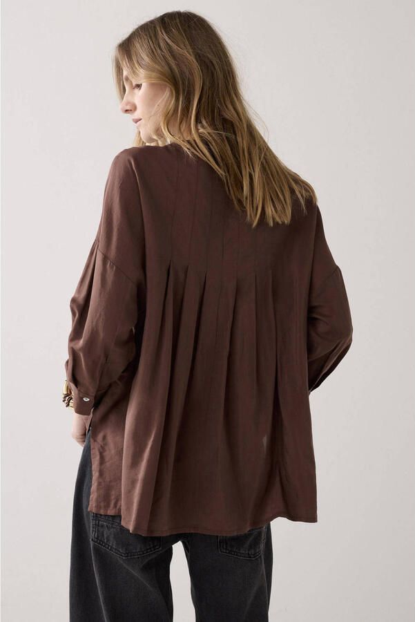 Summum blouse bruin - Foto 3