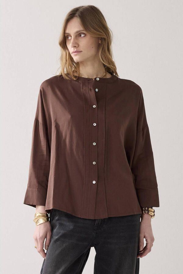 Summum blouse bruin