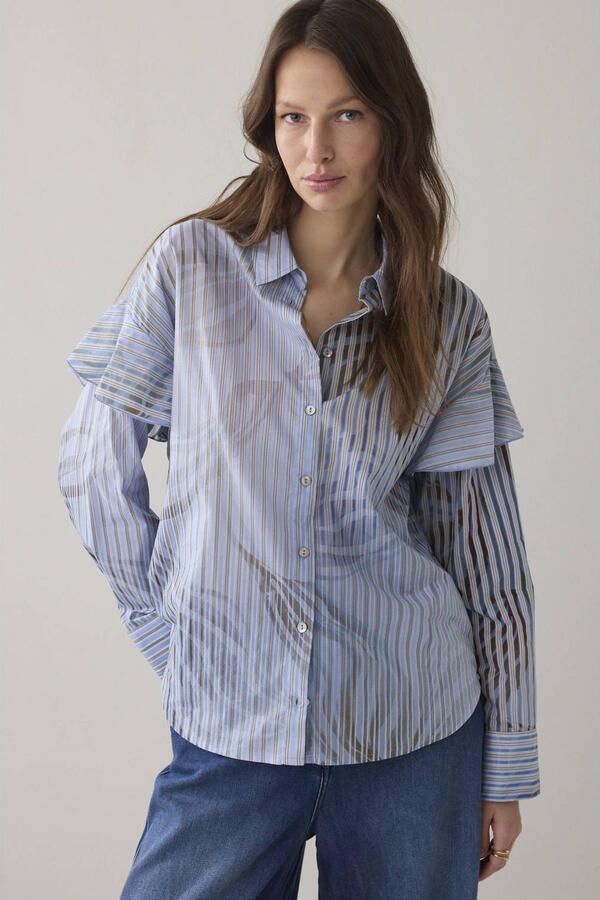 Summum blouse lichtblauw