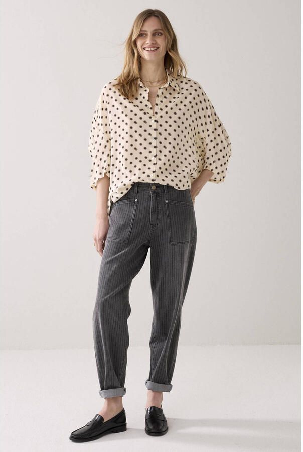 Summum blouse met stippen crème - Foto 2