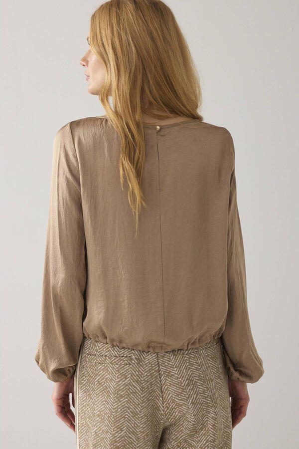 Summum blousetop bruin - Foto 2