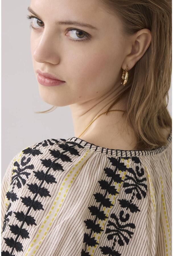 Summum Woman Gestreepte Longsleeve Top Multicolor Dames - Foto 2