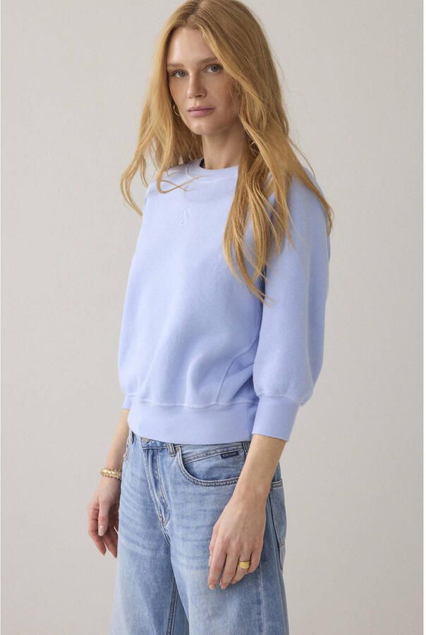 Summum cropped trui blauw - Foto 2