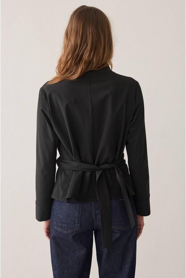 Summum gestreepte top zwart - Foto 2
