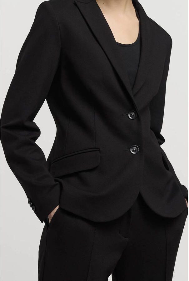 Summum Woman Zwarte Milano Blazer voor Vrouwen Black Dames - Foto 2