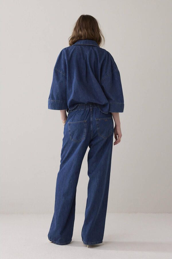 Summum loose fit jeans dark blue denim - Foto 2