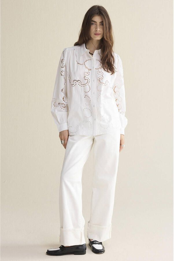Summum loose fit jeans ecru