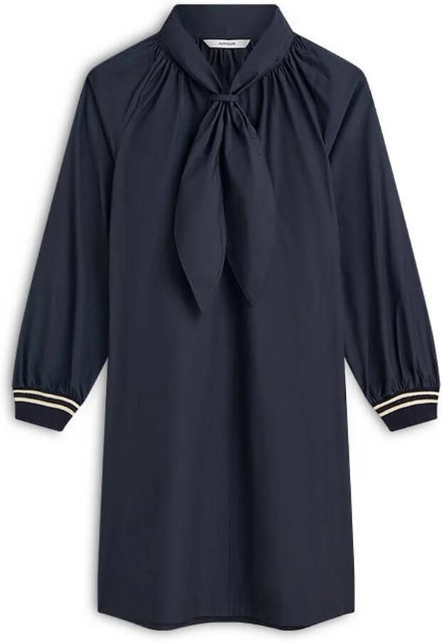 Summum midi jurk donkerblauw