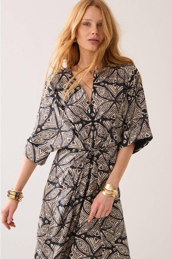 Summum midi jurk zwart