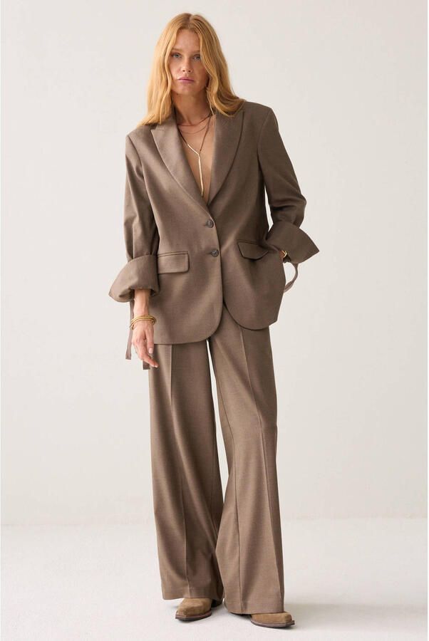 Summum oversized blazer bruin - Foto 2