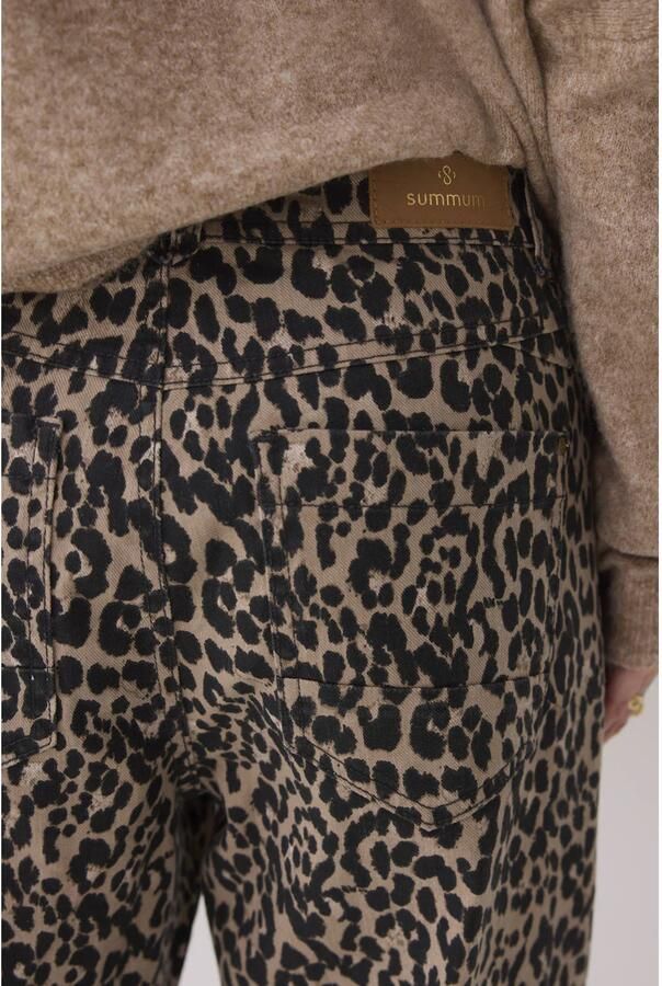 Summum Woman Mom Fit Beige Twill Jeans Beige Dames - Foto 2